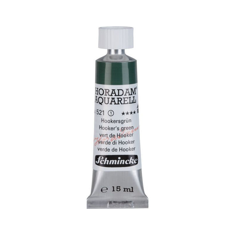 Schmincke Horadam χρώμα ακουαρέλας σε σωληνάριο 15 ml - Onetz – 521 Πράσινο του Hooker