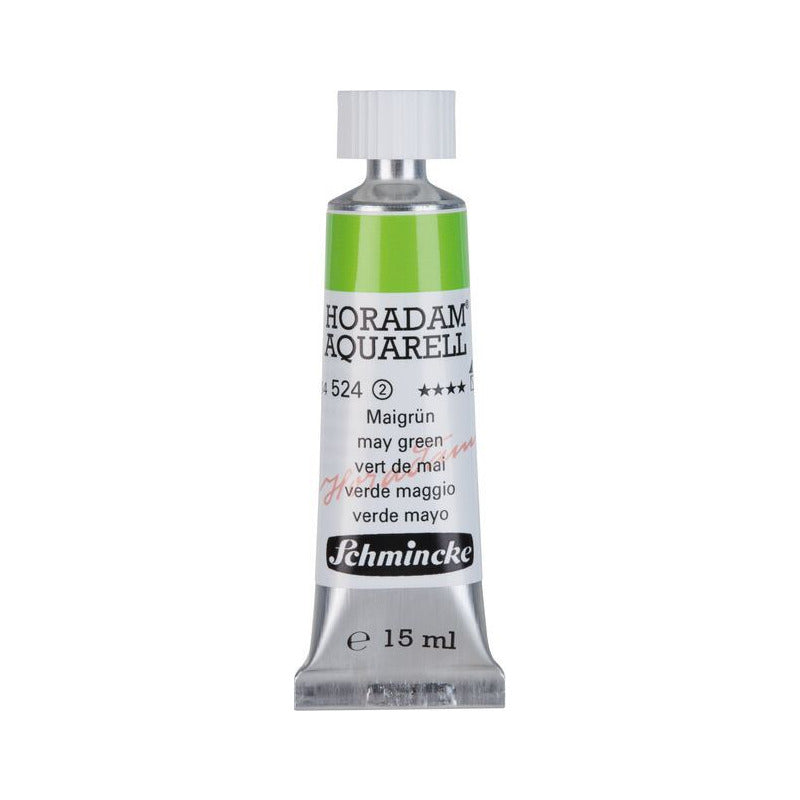 Schmincke Horadam χρώμα ακουαρέλας σε σωληνάριο 15 ml - Onetz – 524 Πράσινο του Μαΐου