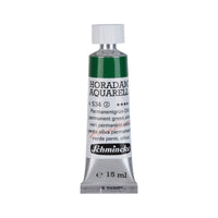 Schmincke Horadam χρώμα ακουαρέλας σε σωληνάριο 15 ml - Onetz – 534 Μόνιμο πράσινο ελιάς