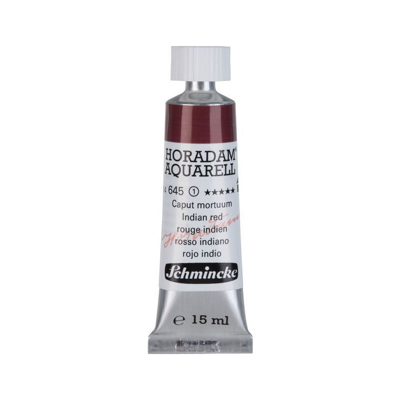 Schmincke Horadam χρώμα ακουαρέλας σε σωληνάριο 15 ml - Onetz – 645 Ινδικό κόκκινο