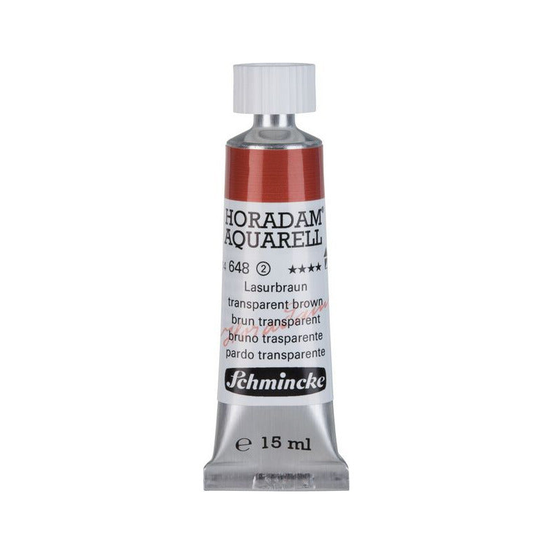Schmincke Horadam χρώμα ακουαρέλας σε σωληνάριο 15 ml - Onetz – 648 Διαφανές καφέ