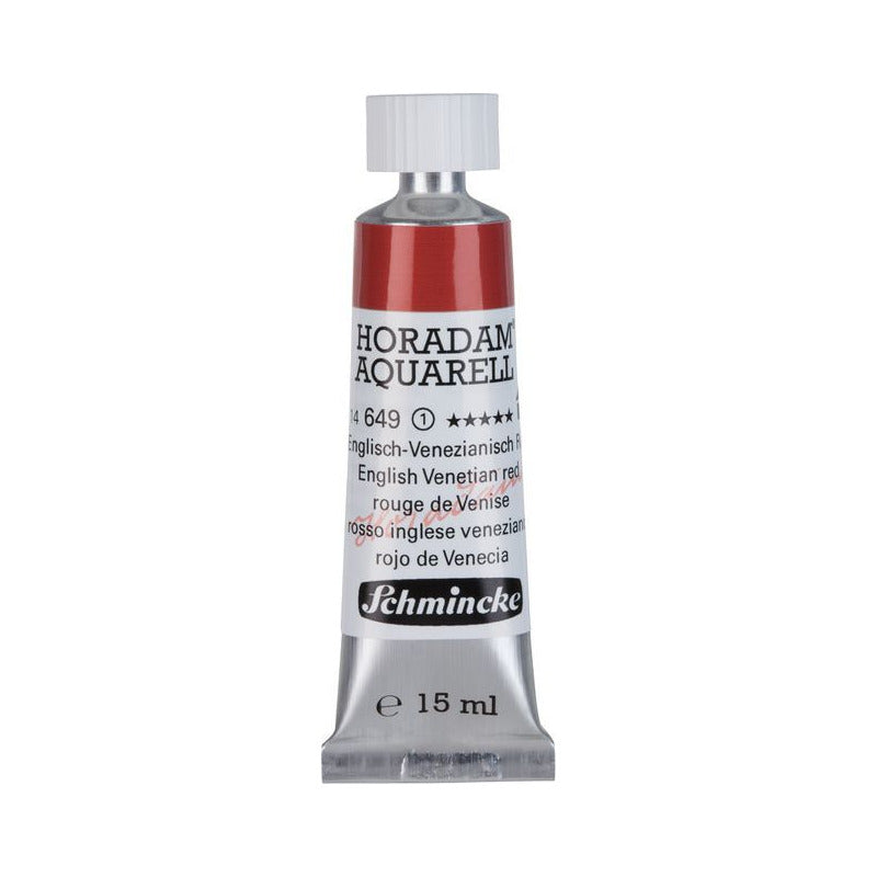 Schmincke Horadam χρώμα ακουαρέλας σε σωληνάριο 15 ml - Onetz – 649 Αγγλικό βενετσιάνικο κόκκινο