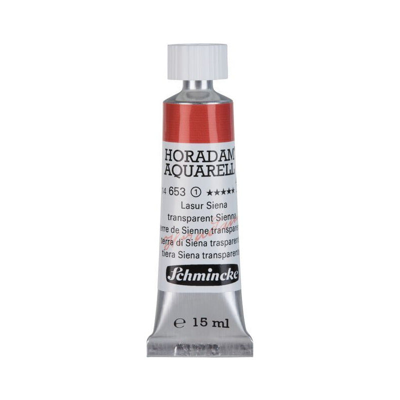 Schmincke Horadam χρώμα ακουαρέλας σε σωληνάριο 15 ml - Onetz – 653 Διαφανής Σιένα