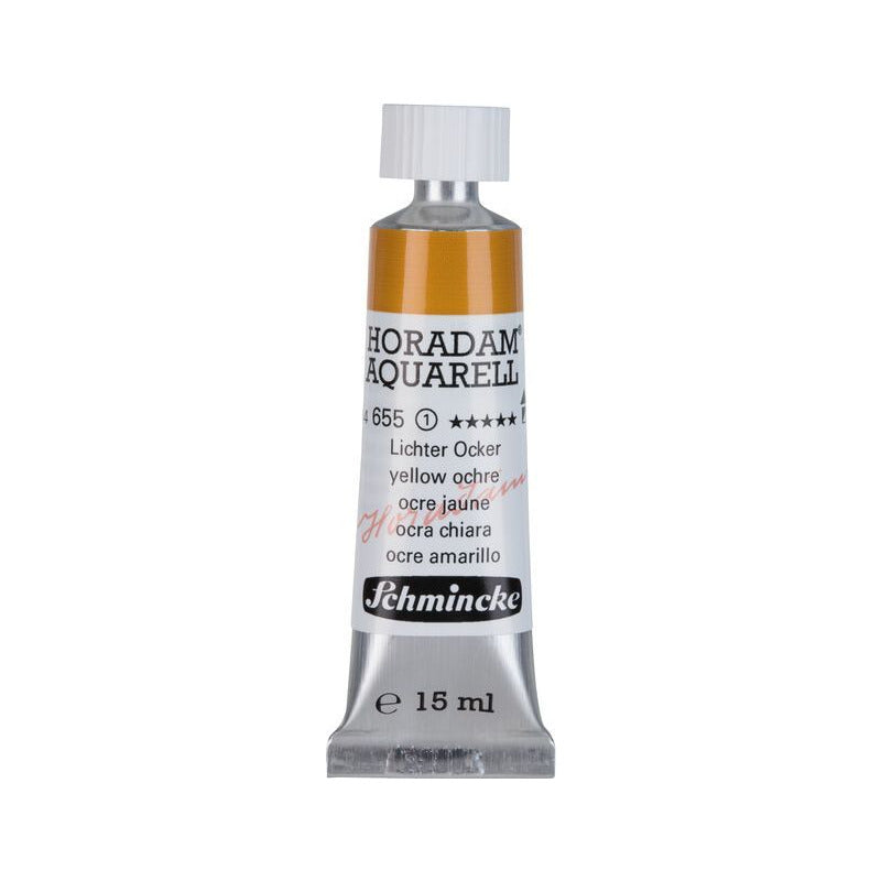 Schmincke Horadam χρώμα ακουαρέλας σε σωληνάριο 15 ml - Onetz – 655 Κίτρινη ώχρα