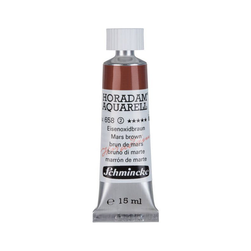 Schmincke Horadam χρώμα ακουαρέλας σε σωληνάριο 15 ml - Onetz – 658 Καφέ του Άρη