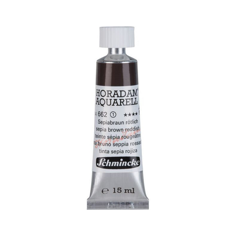 Schmincke Horadam χρώμα ακουαρέλας σε σωληνάριο 15 ml - Onetz – 662 Καφέ σουπιάς κοκκινωπό