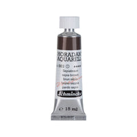 Schmincke Horadam χρώμα ακουαρέλας σε σωληνάριο 15 ml - Onetz – 663 Καφέ σουπιάς