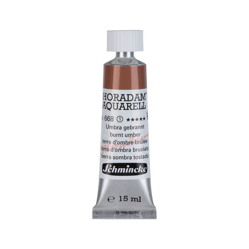 Schmincke Horadam χρώμα ακουαρέλας σε σωληνάριο 15 ml - Onetz – 668 Ψημένη όμπρα