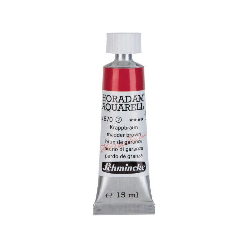 Schmincke Horadam χρώμα ακουαρέλας σε σωληνάριο 15 ml - Onetz – 670 Καφέ ριζάρι