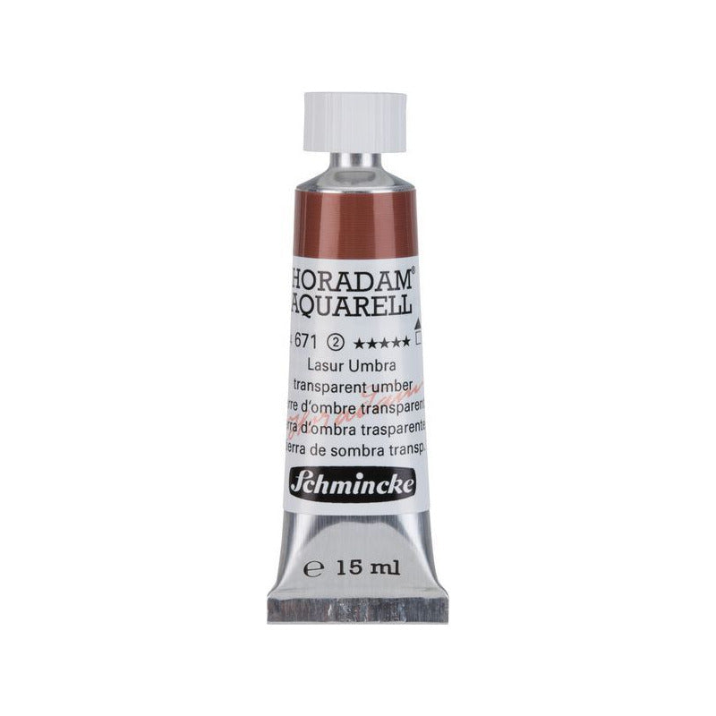 Schmincke Horadam χρώμα ακουαρέλας σε σωληνάριο 15 ml - Onetz – 671 Διαφανής όμπρα