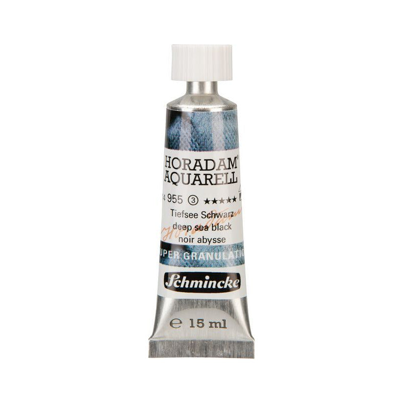 Schmincke Horadam χρώμα ακουαρέλας σε σωληνάριο 15 ml - Onetz – 955 Μαύρο βαθιάς θάλασσας