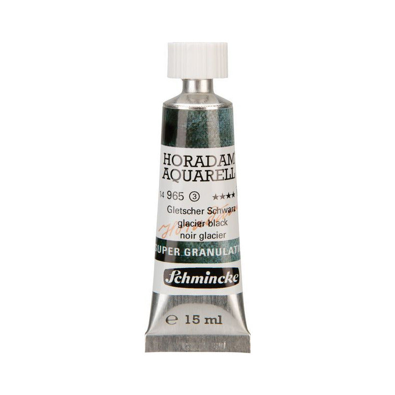 Schmincke Horadam χρώμα ακουαρέλας σε σωληνάριο 15 ml - Onetz – 965 Μαύρο παγετώνα