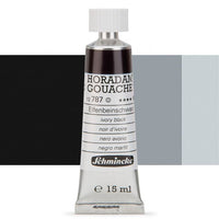 Schmincke Horadam Gouache 15ml – 787 Ivory Black
