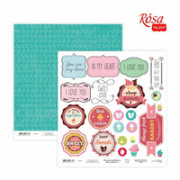 Scrapbooking χαρτί 30.48 x 30.48 cm Cake Delicious | Διάφορα σχέδια