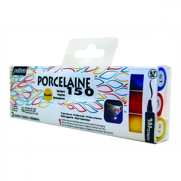 Σετ 3 μαρκαδόρων για πορσελάνη porcelaine 150 - Primary fine