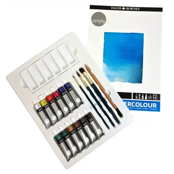 Σετ ακουαρέλας Daler Rowney με αξεσουάρ 25 τμχ