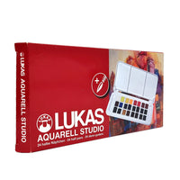 Σετ ακουαρέλας LUKAS Studio σε πλαστική κασετίνα - 24 τεμαχίων