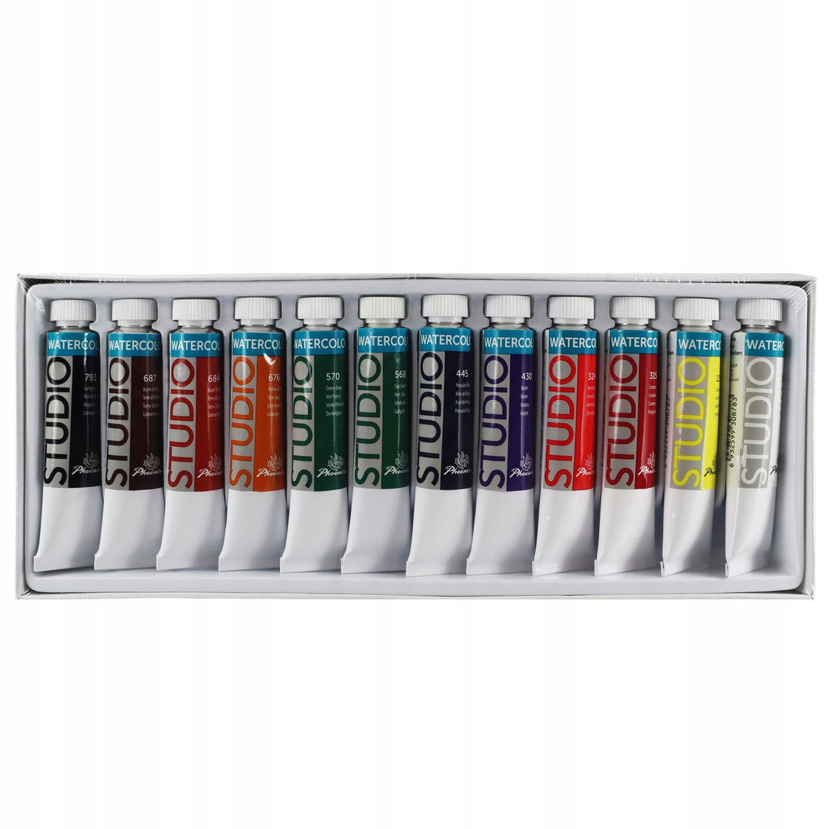Σετ ακουαρέλας Phoenix, 12–24 × 12 ml
