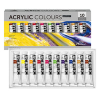 Set akrilnih boja Phoenix Artist 10 x 22 ml