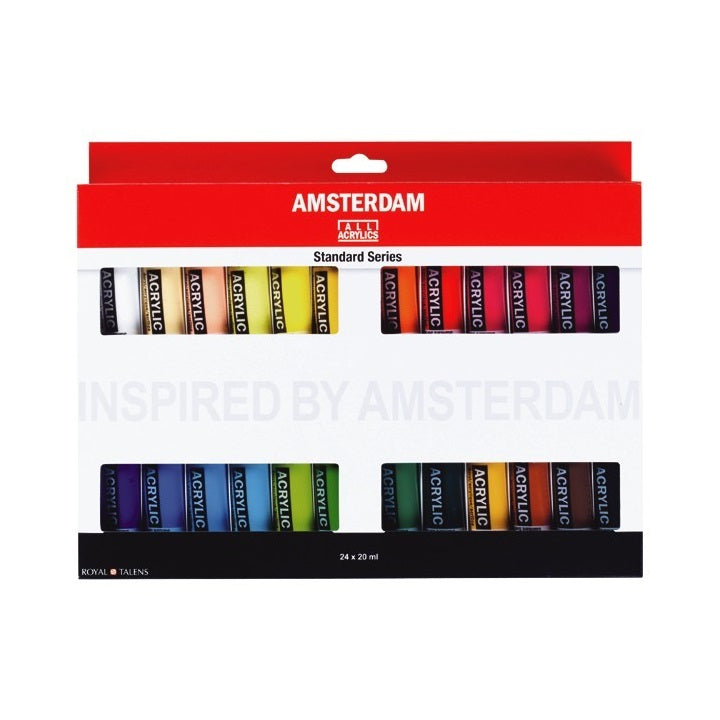 Σετ ακρυλικα χρωματα AMSTERDAM STANDARD SERIES - 24x20ml
