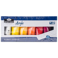 Σετ ακρυλικα χρώματα ARTIST Paint 12 x 75 ml