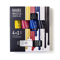 Σετ ακρυλικα χρωματα Liquitex Basics - 4x75 ml + 1x118ml