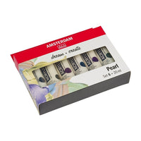Σετ ακρυλικών χρωμάτων AMSTERDAM dream and create Pearl 6x20ml