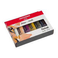 Σετ ακρυλικών χρωμάτων AMSTERDAM dream and create Portrait 6x20ml