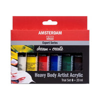 Σετ ακρυλικών χρωμάτων AMSTERDAM Expert Series - 6x20ml