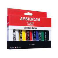 Σετ ακρυλικών χρωμάτων AMSTERDAM STANDARD SERIES - 6x20ml