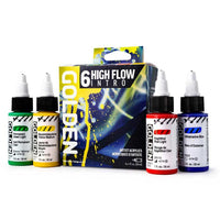 Σετ ακρυλικών χρωμάτων Golden High Flow Intro 6 x 30 ml