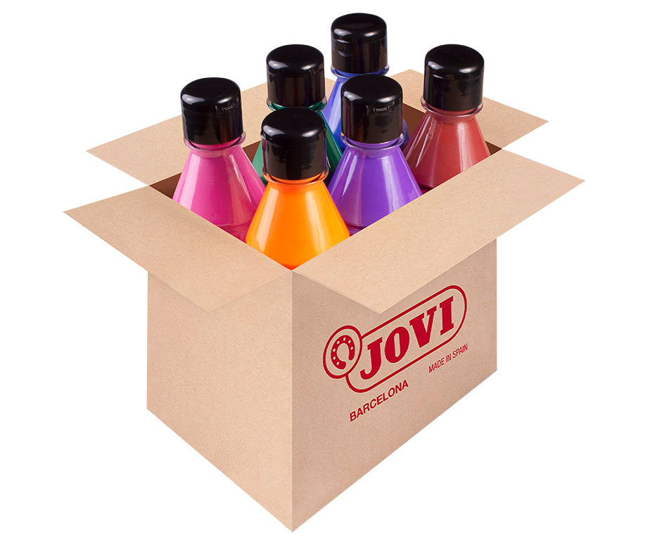 Σετ ακρυλικών χρωμάτων JOVI Jovidecor 6 x 250 ml – Παραλλαγή B