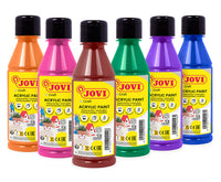 Σετ ακρυλικών χρωμάτων JOVI Jovidecor 6 x 250 ml – Παραλλαγή B