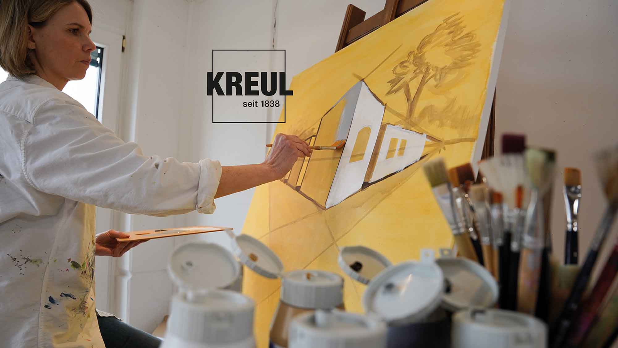 Σετ ακρυλικών χρωμάτων KREUL Triton