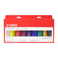 Σετ ακρυλικών χρωμάτων LUKAS Cryl Studio 9 x 100 ml – 1