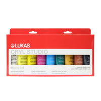 Σετ ακρυλικών χρωμάτων LUKAS Cryl Studio 9 x 100 ml – 2