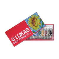 Σετ ακρυλικών χρωμάτων LUKAS Terzia 12 x 12 ml