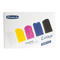 Σετ ακρυλικών χρωμάτων Schmincke College Acrylic – 5 x 75 ml, βασικά χρώματα