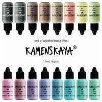 Σετ αλκοολούχων μελανιών NUDE KAMENSKAYA 16 x 15 ml