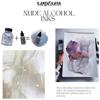 Σετ αλκοολούχων μελανιών NUDE KAMENSKAYA 16 x 15 ml