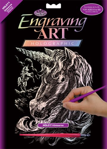 Σετ χαρακτικης - engraving - Μονοκερος