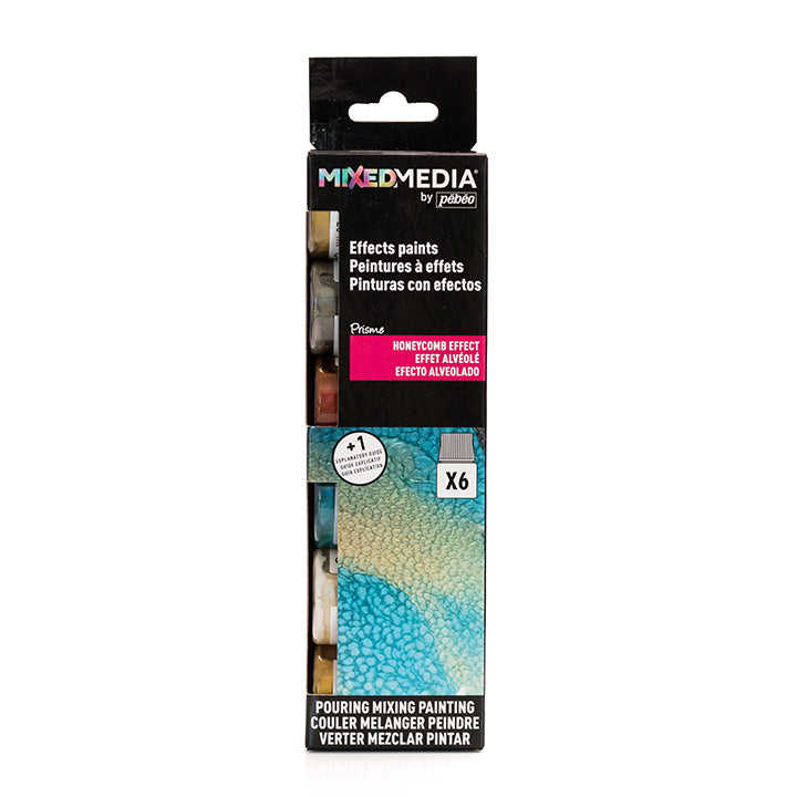 Σετ χρωμάτων Mixed Media Pebeo - Prisme 6 x 20 ml