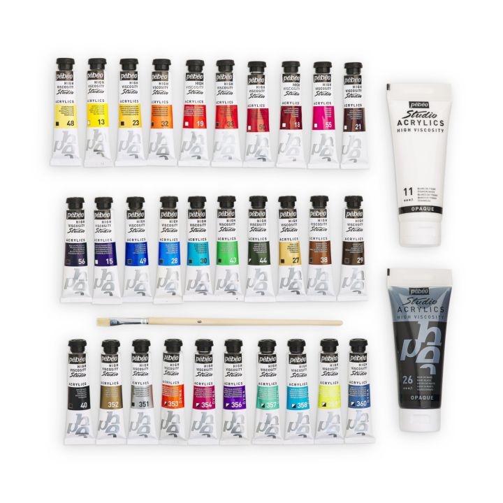 Σετ χρωμάτων Pebeo Studio Acrylics