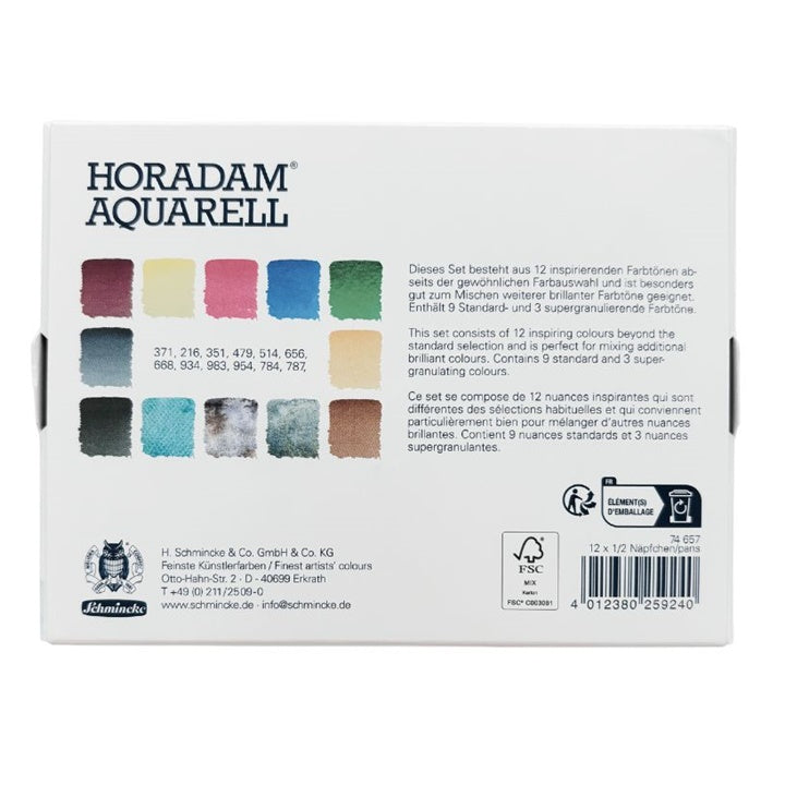 Σετ έμπνευσης Schmincke HORADAM Aquarell Inspiration Set