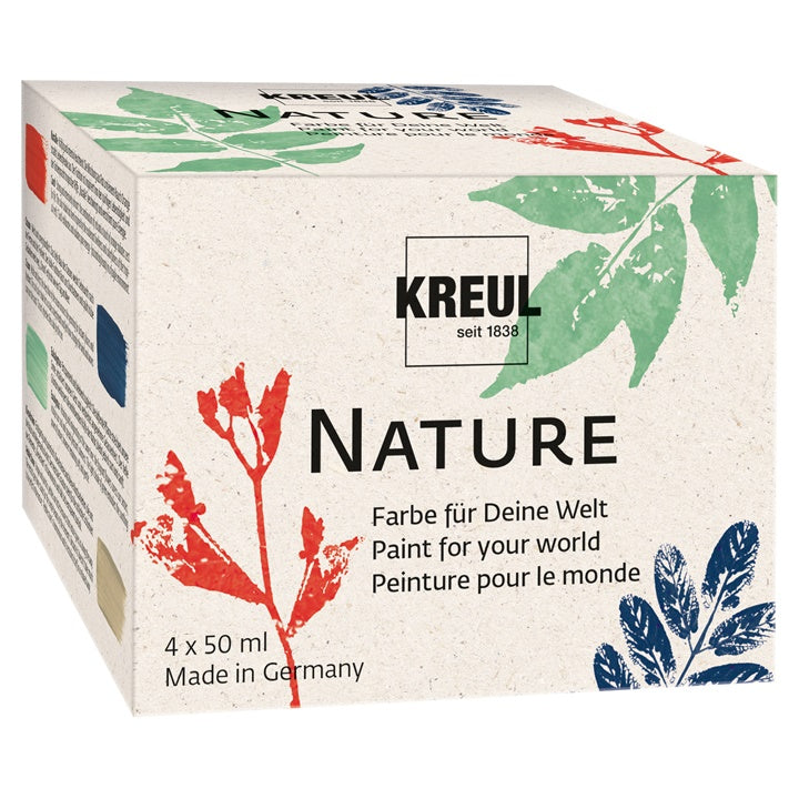 Σετ φυσικών οικολογικών χρωμάτων NATURE KREUL / 4 τεμάχια