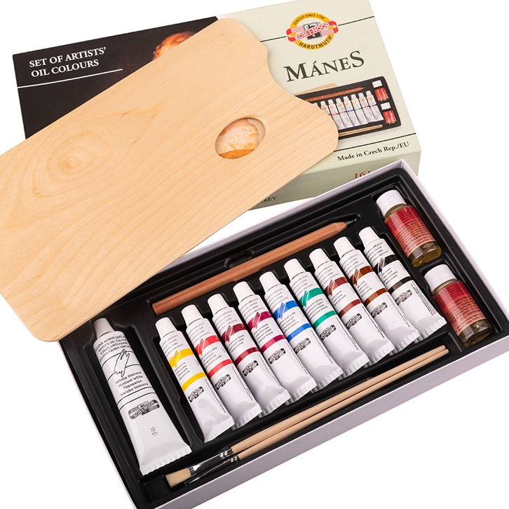 Σετ λαδομπογιάς Mánes / 16 ml x 10 τεμάχια