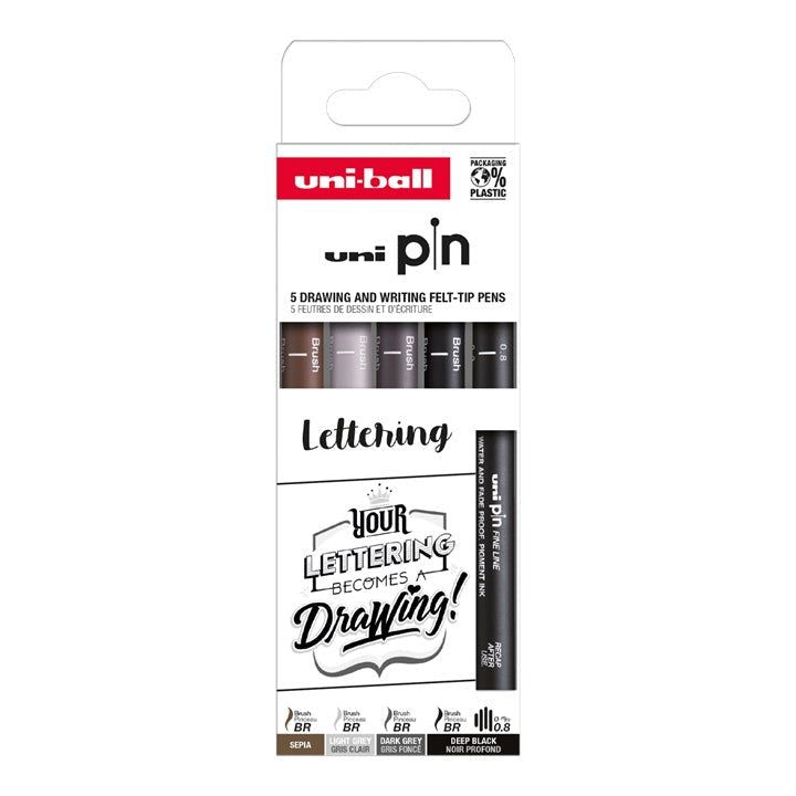 Σετ liner uni-ball PIN 5 τεμ.