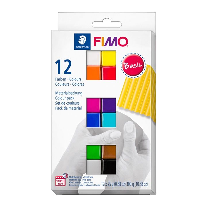 Σετ μαλακού πολυμερούς πηλού FIMO