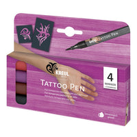 Σετ μαρκαδόροι για τατουάζ TATTOO KREUL - 4 τεμ