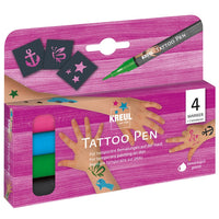 Σετ μαρκαδόροι για τατουάζ TATTOO KREUL - 4 τεμ
